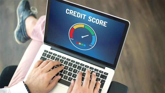 The Chart Shows A Range Of Credit Scores