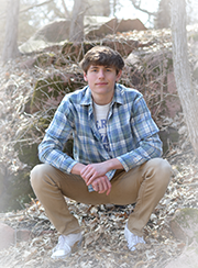 Scholarship winner, Jace
